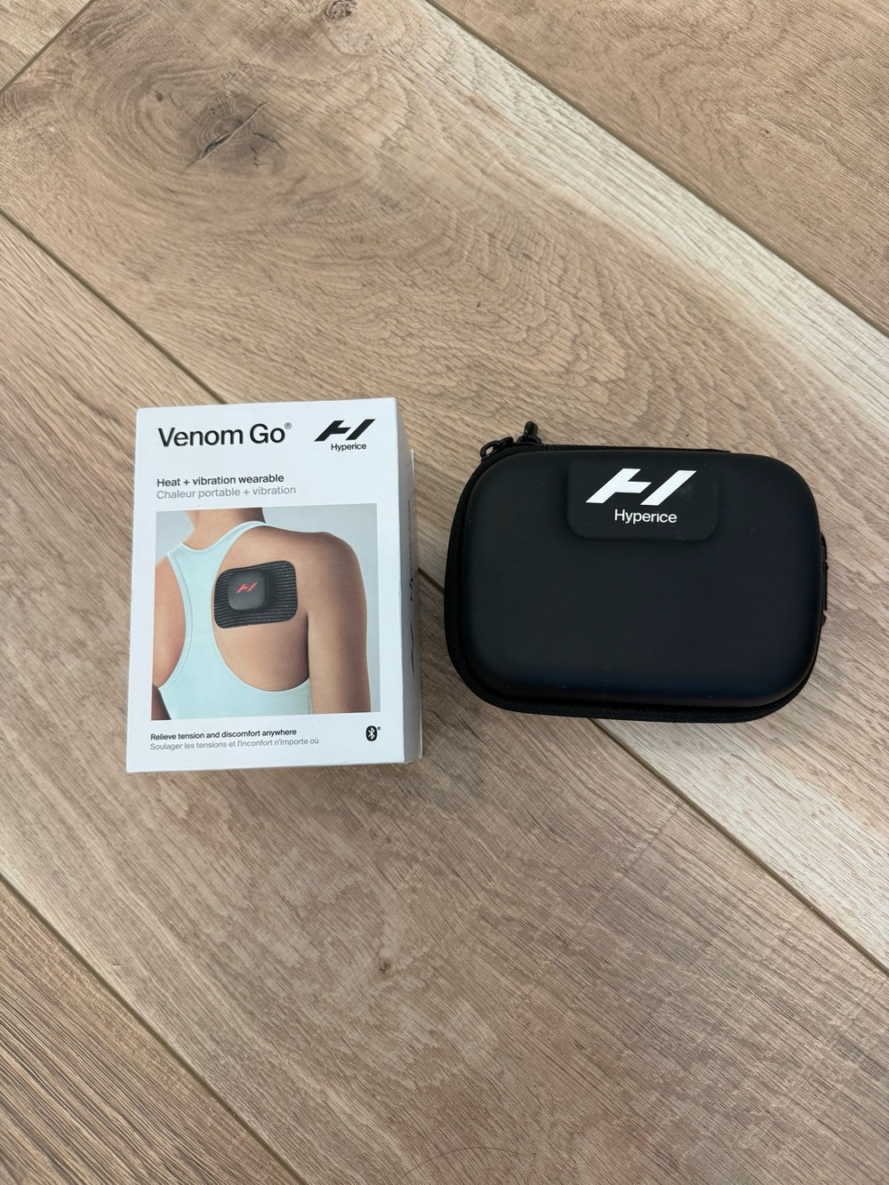 Hyperice Venom Go + bonus 3-pack replacement pads